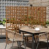 Lirago Outdoor Privacy Screen Privacy Fence Fence Panels Metal Garden Fencing - 72x47 - 2 of 4