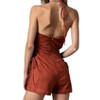 Women's SUEDE STRAPPY ROMPER - Illa Illa - 2 of 2