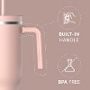 Hydrapeak Voyager 40 Oz Stainless Steel Tumbler , Insulated Water Bottle With Straw, Cupholder Friendly Reusable Travel Mug - 4 of 4
