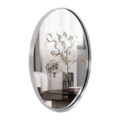 Grey Oval Shape Sticker Mirror, For Office,home at Rs 98/piece in