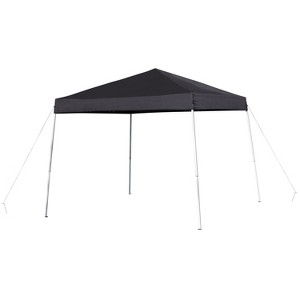 Flash Furniture 8'x8' Outdoor Pop Up Event Slanted Leg Canopy Tent with Carry Bag - 1 of 4