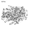 Unique Bargains Metal Blankets Crafts Brooch Making Home Sewing Safety Pins 50 Pcs - 3 of 4