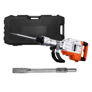 VEVOR Demolition Jack Hammer, MAX 3500W Jack Hammer Concrete Breaker, 1900 BPM Heavy Duty Electric Jack Hammer for Trenching Breaking Holes - 1 of 4