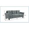 TUYOHW Sofa with Detachable Design & Plush Thickened Cushions for Living Room & Small Spaces - 4 of 4