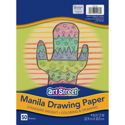  Manila Drawing Paper 50 Sheets - Art Street