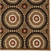 HomeStock Hi Lo Cylinders Brown & Beige 8x10, Transitional, Power Loomed - 3 of 4