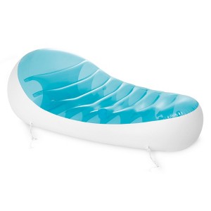 Intex Petal Lounge 76in X 49in Inflatable Floating Pool Float - 1 of 3