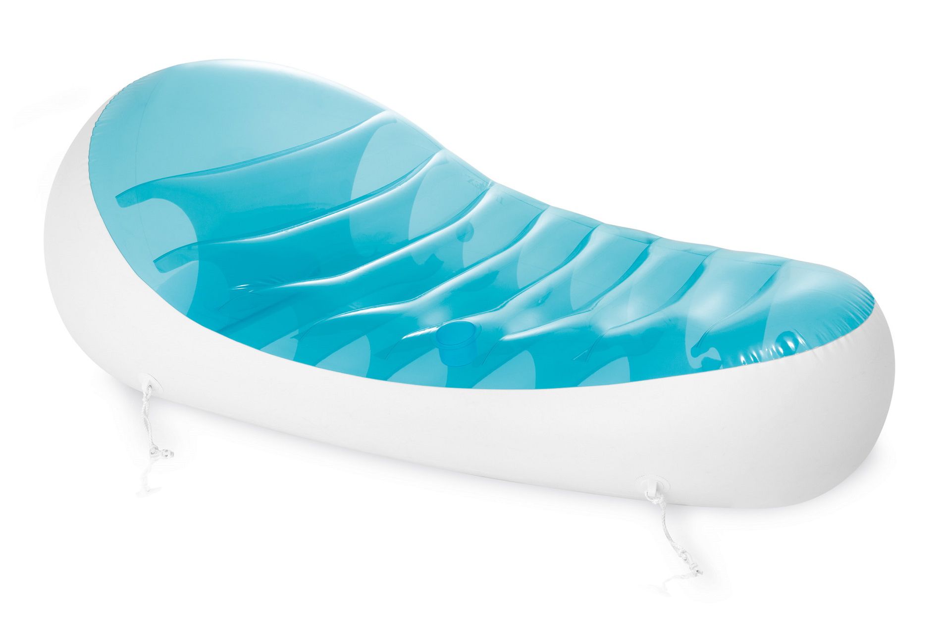 Intex Petal Lounge 76in X 49in Inflatable Floating Pool Float