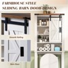 AMERLIFE Farmhouse 68" Tall Bathroom Storage Cabinet - 4 of 4