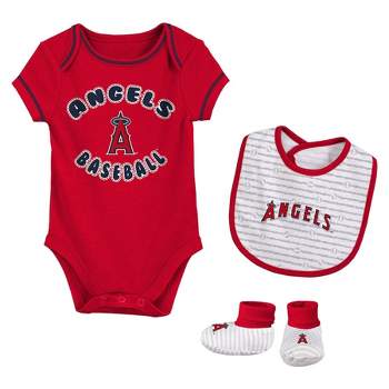 MLB Los Angeles Angels Infant Boys' Short Sleeve Layette Set