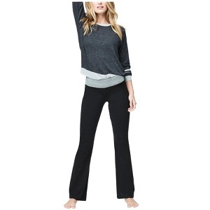 Aeropostale Womens Contrast Stripe Pullover Sweater - 1 of 2