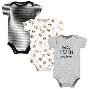 Hudson Baby Cotton Bodysuits, Leche Por Favor - 1 of 4
