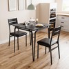 Dining Table Set for 2 with Storage Square Kitchen Table - 4 of 4