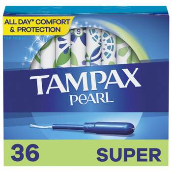 Tampax Pearl Ultra Absorbency With Leakguard Braid Tampons - Unscented :  Target