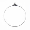 John Bead Must Have Findings Metal Silver 38mm Large Earring Hoops for Jewelry Making Findings, 10 Pieces - 2 of 4