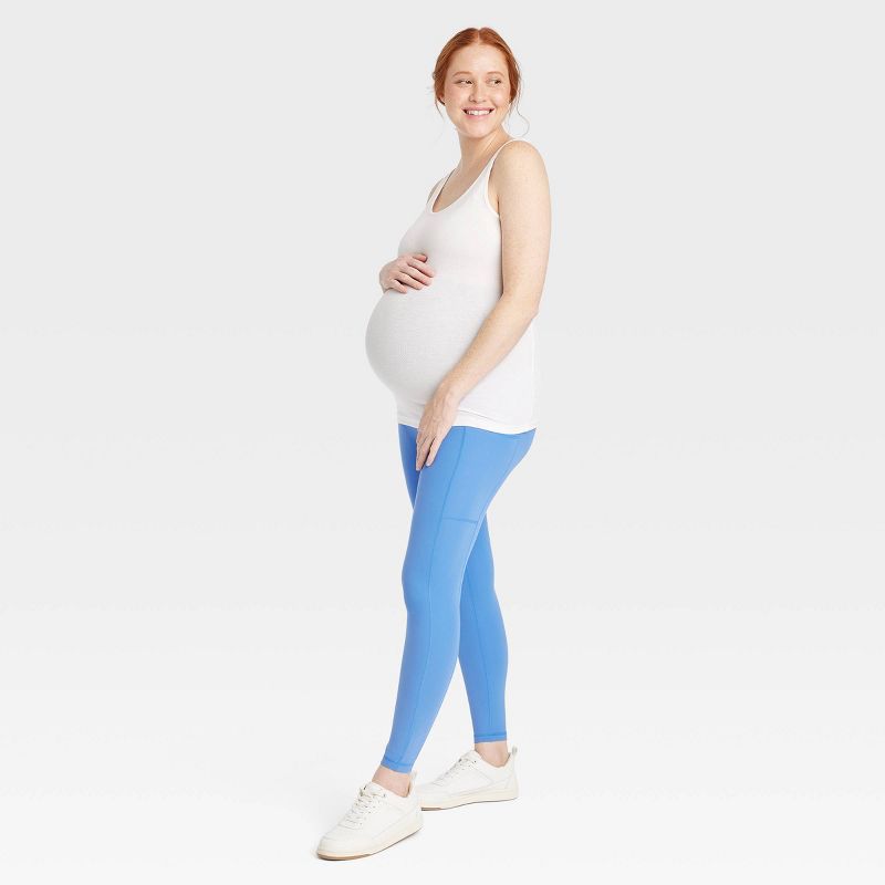Over Belly Active Maternity Leggings - Isabel Maternity by Ingrid & Isabel™, 3 of 9