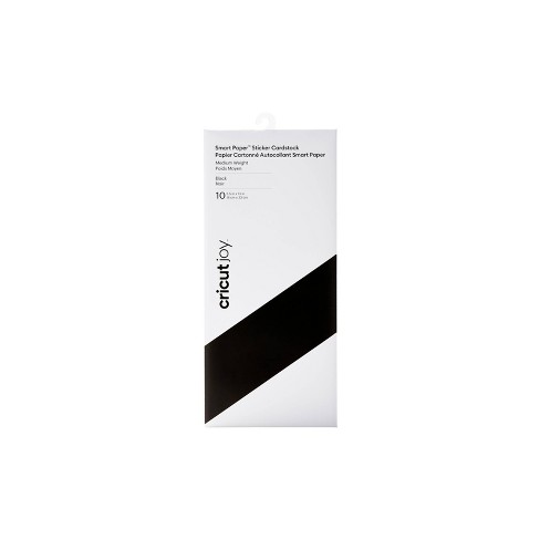 Cricut 10ct Smart Paper Sticker Cardstock - White : Target