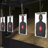 Maplefield 50 Pack Shooting Target, Targets for Pistol Shooting Targets for the Range, Practice, 14 x 22 In Silhouette with Red Bullseye - 4 of 4