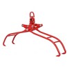 Log Lifting Tongs, 36" Opening 4 Claw Log Lifting Tongs, Heavy Duty Grab Jaws Trailing Steel Tongs Lifting Tongs For Trucks Tractors Skidders - 4 of 4