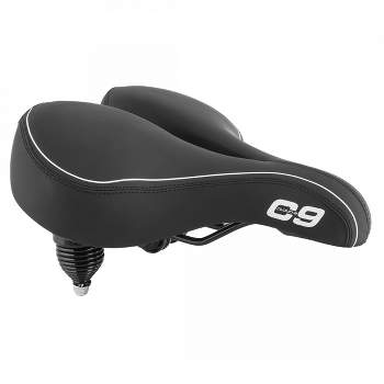 Cloud-9 Unisex Cut Out Bicycle Comfort Seat Cruiser Sofa Springs, Relief Channel