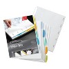 Wilson Jones View-Tab Paper Index Dividers 8-Tab Square Letter Assorted 55965 - 2 of 2