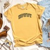 Simply Sage Market Women's Embroiderd Howdy Varsity Outline Short Sleeve Garment Dyed Tee - 3 of 3
