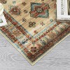 Area Rug Living Room Rug Non Slip Washable Rugs for Bedroom Boho Aesthetic Carpet Stain-Resistant Foldable Thin Floor Cover for Dining Room - 4 of 4