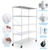 Dolonm 5 Tier Shelf Wire Shelvin,load capacity is 1750 lbs - 4 of 4