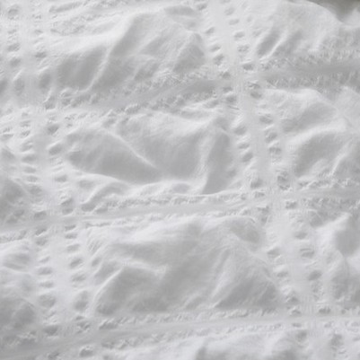 white seersucker