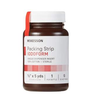 McKesson Packing Strip with Iodoform, 1/2 in x 5 yds, 1 Count
