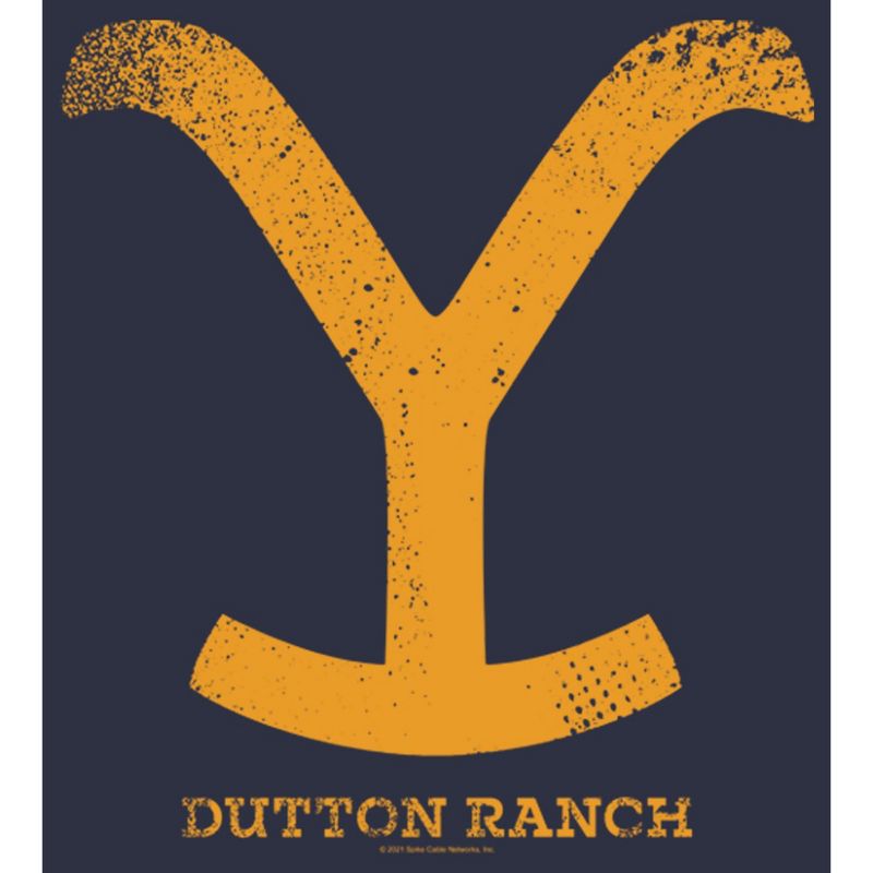 Women's Yellowstone Yellow Dutton Ranch Iron Branding T-Shirt, 2 of 5
