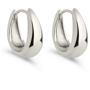 SHINE by Sterling Forever Lavina Polished Micro Hoop Earrings - 1 of 4