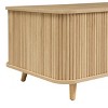 ORRD Mid-Century Modern Coffee Table with Tambour Doors - Walnut 6-Compartment Storage Table for Living Room - 4 of 4