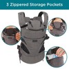 Contours Journey 5 Position Baby Carrier - Dark Gray - 3 of 4