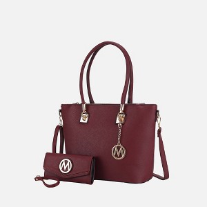 MKF Collection Vanessa Women's Fashion Tote & Wallet Set Handbag by Mia K - 1 of 4