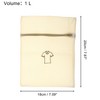 Unique Bargains Pattern Style Laundry Bags Beige 1 Pc - 3 of 4