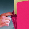 Smead File Pocket, Straight-Cut Tab, 3-1/2" Expansion, Legal Size, Red, 25 per Box (74231) - 2 of 4