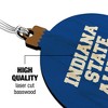 Indiana State University Alumni Wood Christmas Tree Holiday Ornament - 3 of 4