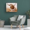 Trademark Fine Art - Kathy Winkler 'Easy Rider Cows' Wood Slat Art - 3 of 4