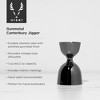 Viski Canterbury Double Measure for Cocktails, Bar Tools and Accessories Stainless Steel Bartender Tool Measuring Shot Gunmetal Black Set of 1 - 2 of 4
