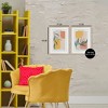 Stupell Industries Botanicals over Geometrics 2pc Framed Print Under Glass Set - 3 of 4