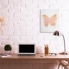 Stupell Industries Glam Pink Gold Butterfly Abstract Paint Splatter - 2 of 4