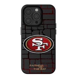 NFL NFC Teams Brick Wall MagSafe Compatible Cell Phone Case for Apple iPhone - 1 of 4