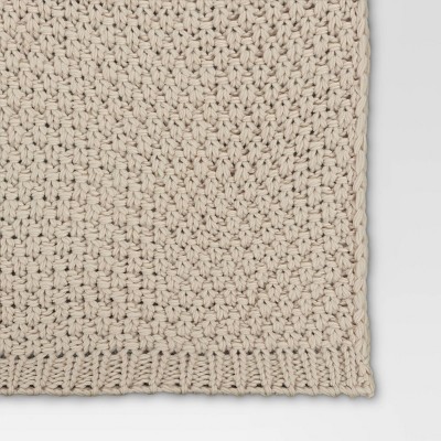 Threshold Recycled Knit Decorative Sofa Throw Blanket Midweight
