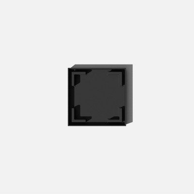 Black Plastic 26'' Planter Tray Set of 2