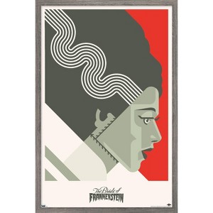 Trends International The Bride of Frankenstein - Graphic Framed Wall Poster Prints - 1 of 4