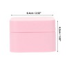 Unique Bargains Portable Square Double Layer Cream Box 1 Pc - 4 of 4