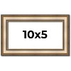 PosterPalooza | Panoramic Refined Silver Picture Frame - UV Acrylic, Foam Board Backing, Hanging Hardware - 2 of 4
