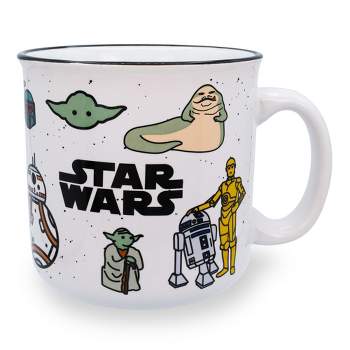 Zak! Star Wars Darth Vader Coffee Mugs Set 2 Black Gray Mug 12 oz