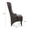 GDFStudio Powell Modern High Wingback Upholstered Tufted Dining Chair - 4 of 4